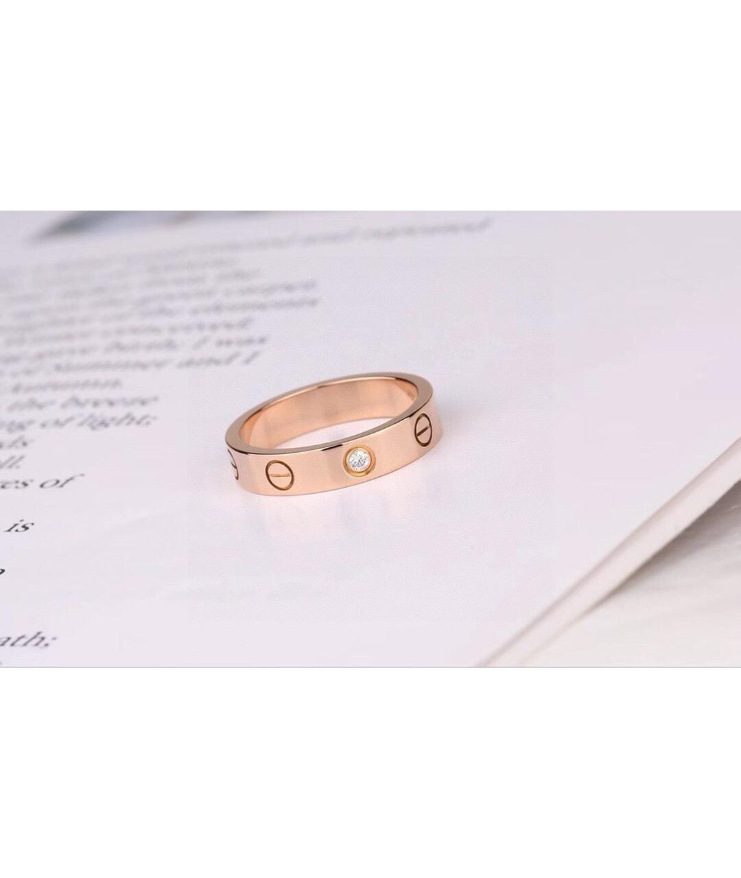 CARTIER Кольцо из розового золота, фото 3
