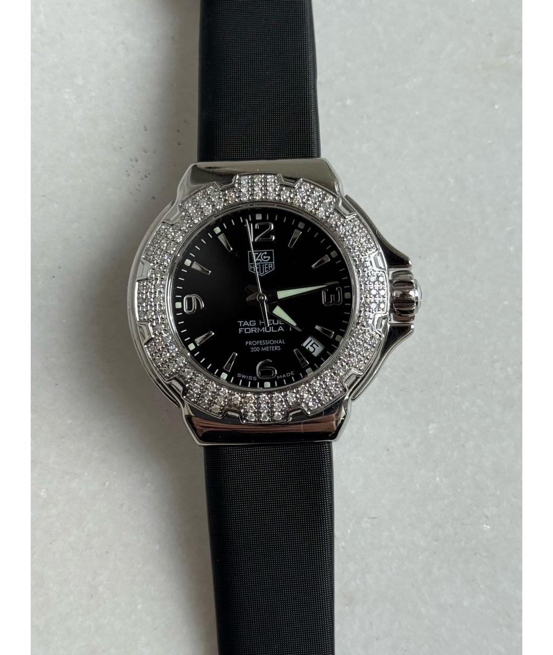 TAG HEUER Черные часы, фото 5