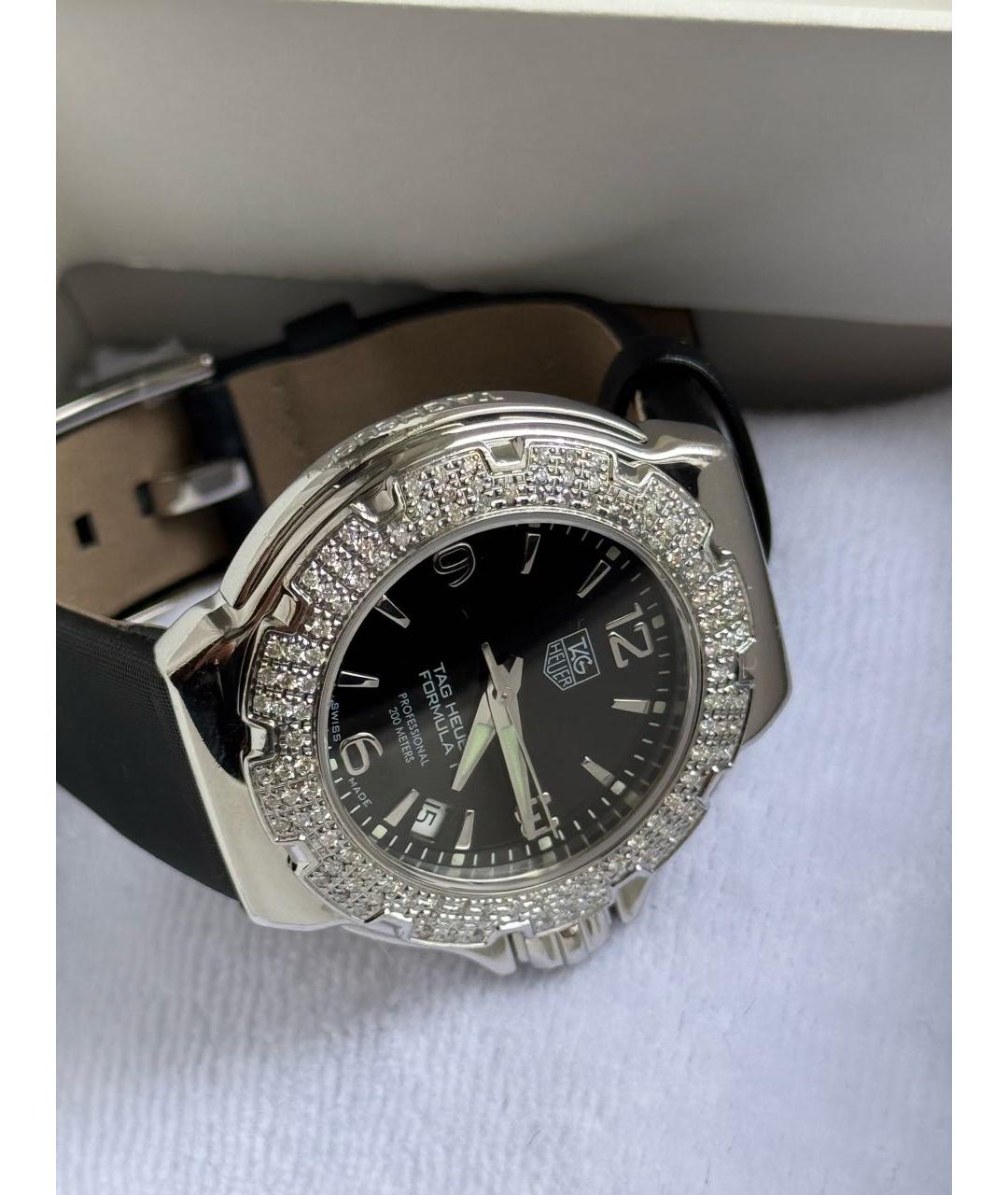 TAG HEUER Черные часы, фото 4