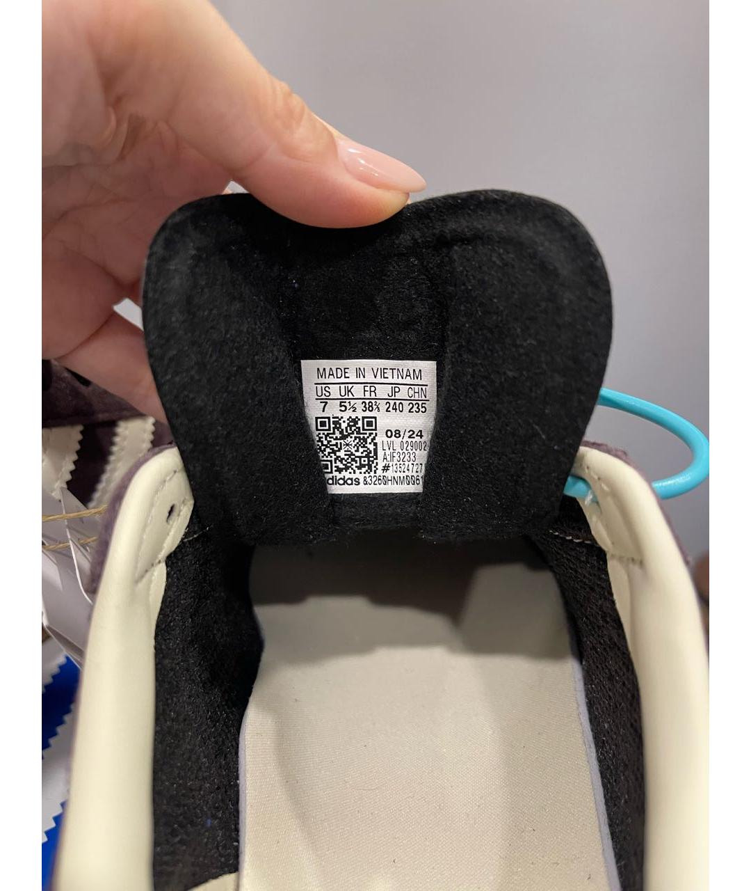 ADIDAS Коричневые замшевые кеды, фото 7