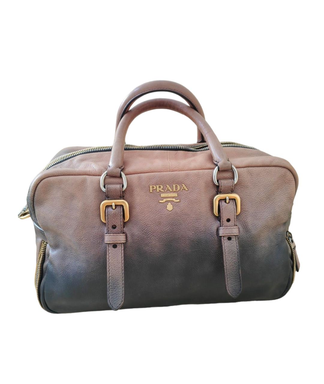 PRADA Кожаная сумка через плечо, фото 10