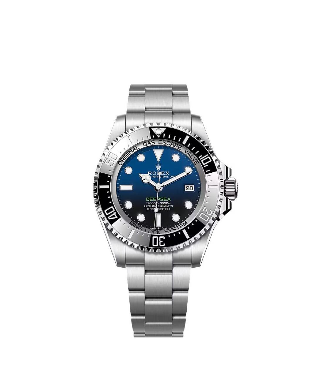 ROLEX Синие металлические часы, фото 1