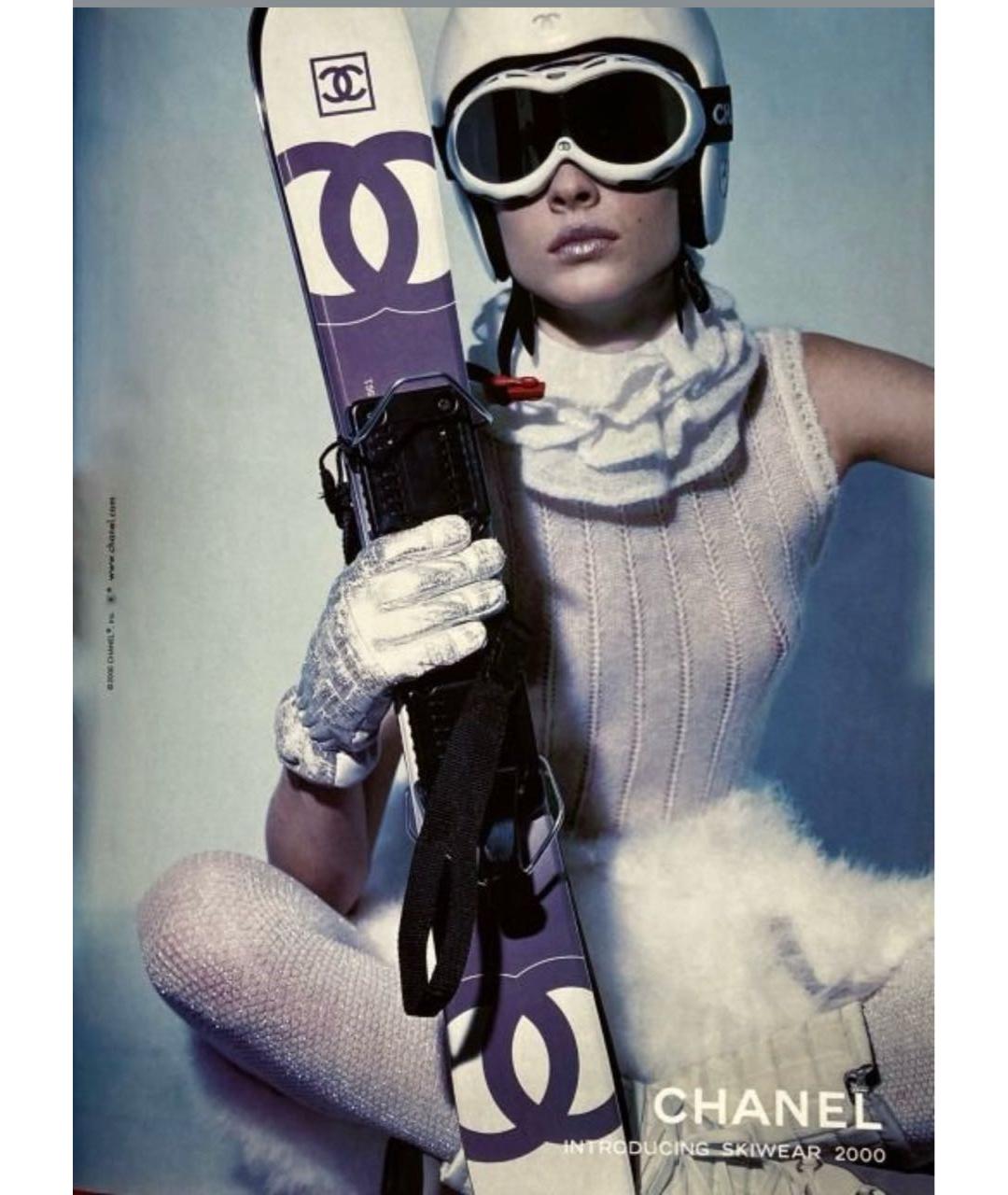 CHANEL Белая шапка, фото 6