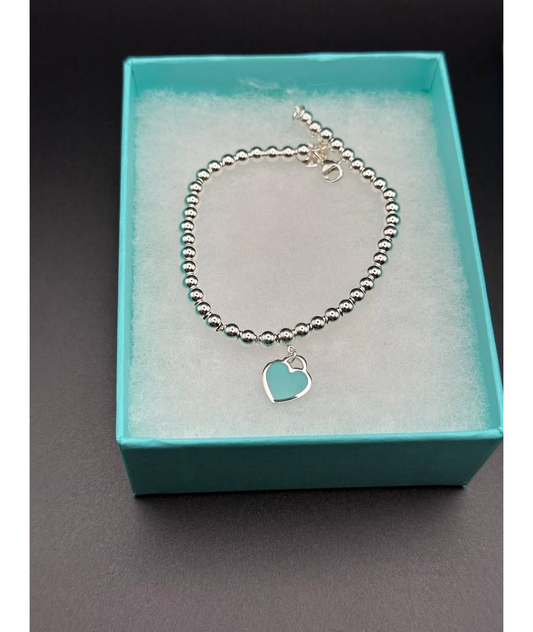 TIFFANY&CO Серебрянный серебряный браслет, фото 2