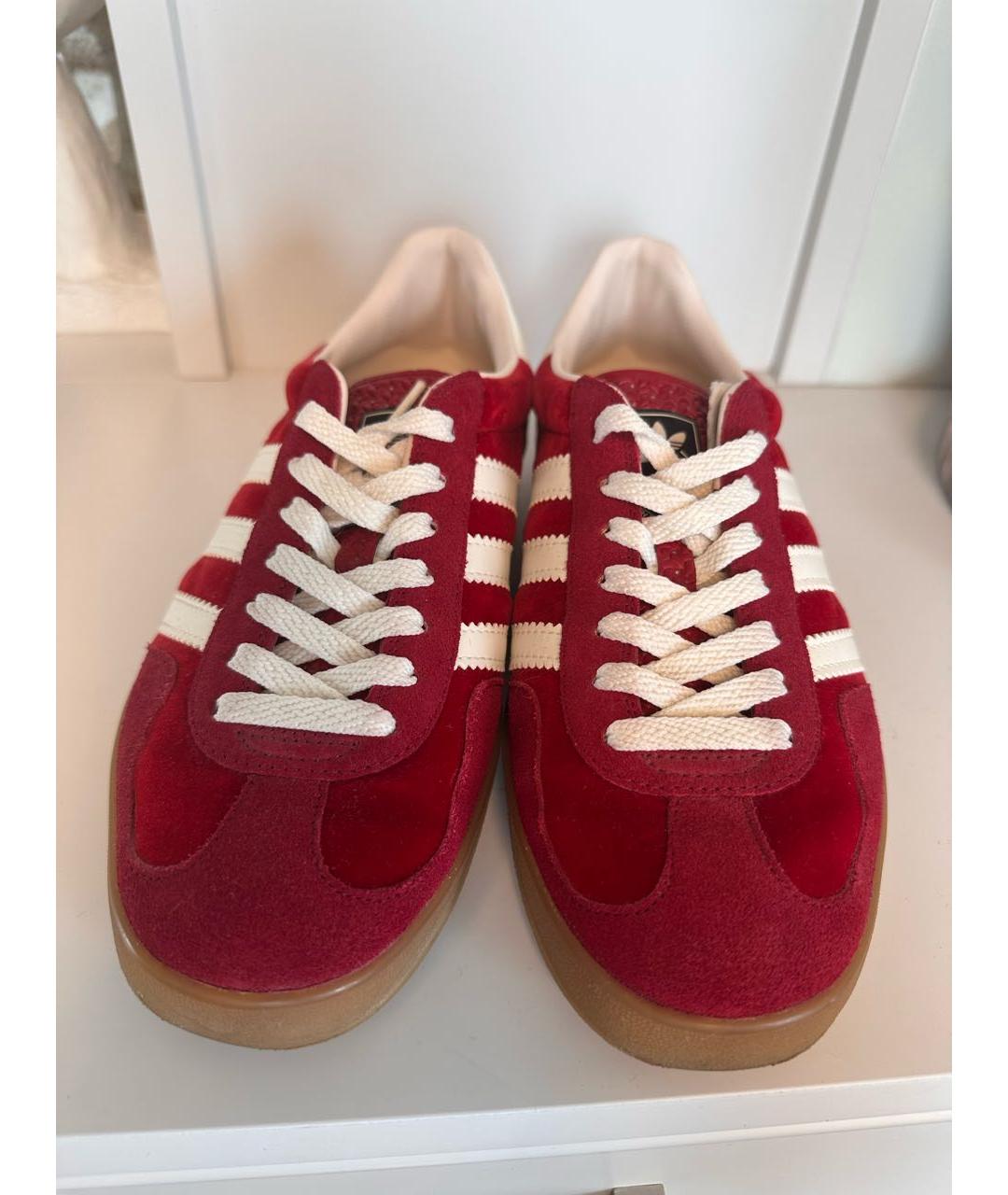 GUCCI Красные кроссовки, фото 2