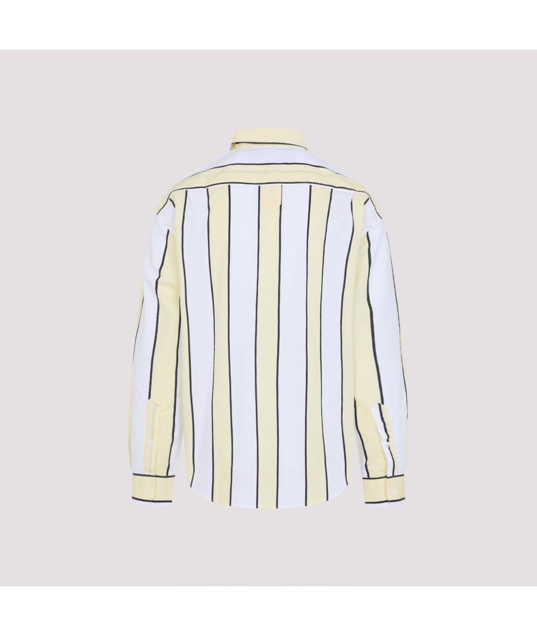JACQUEMUS Мульти хлопковая кэжуал рубашка, фото 4