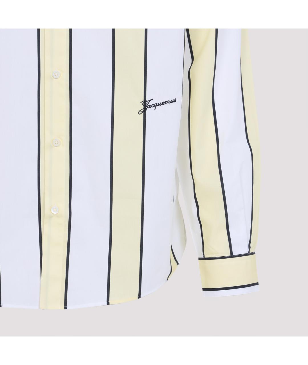 JACQUEMUS Мульти хлопковая кэжуал рубашка, фото 6