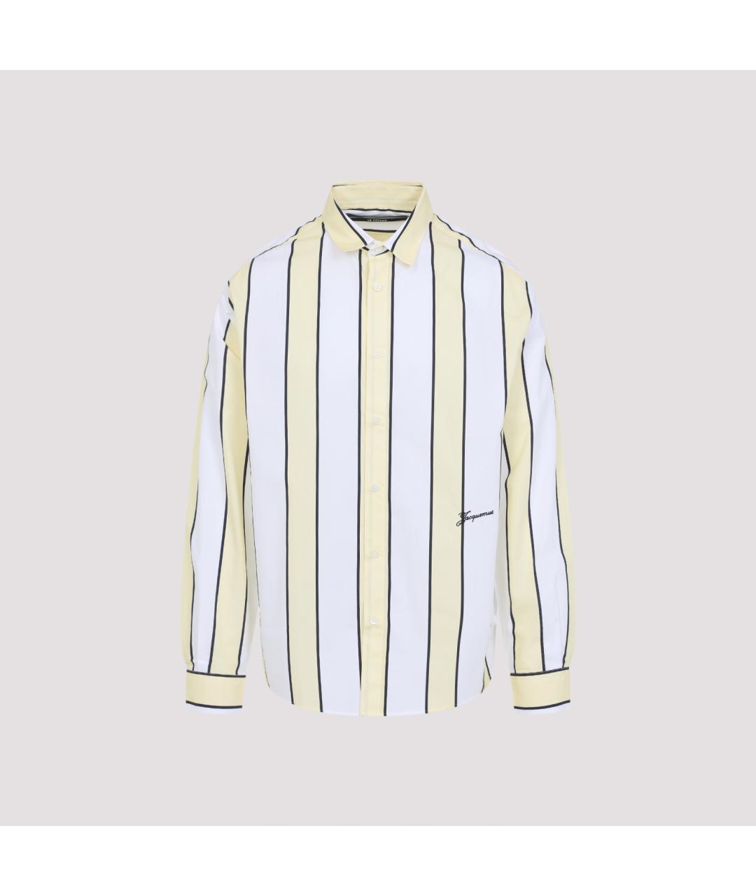 JACQUEMUS Мульти хлопковая кэжуал рубашка, фото 2