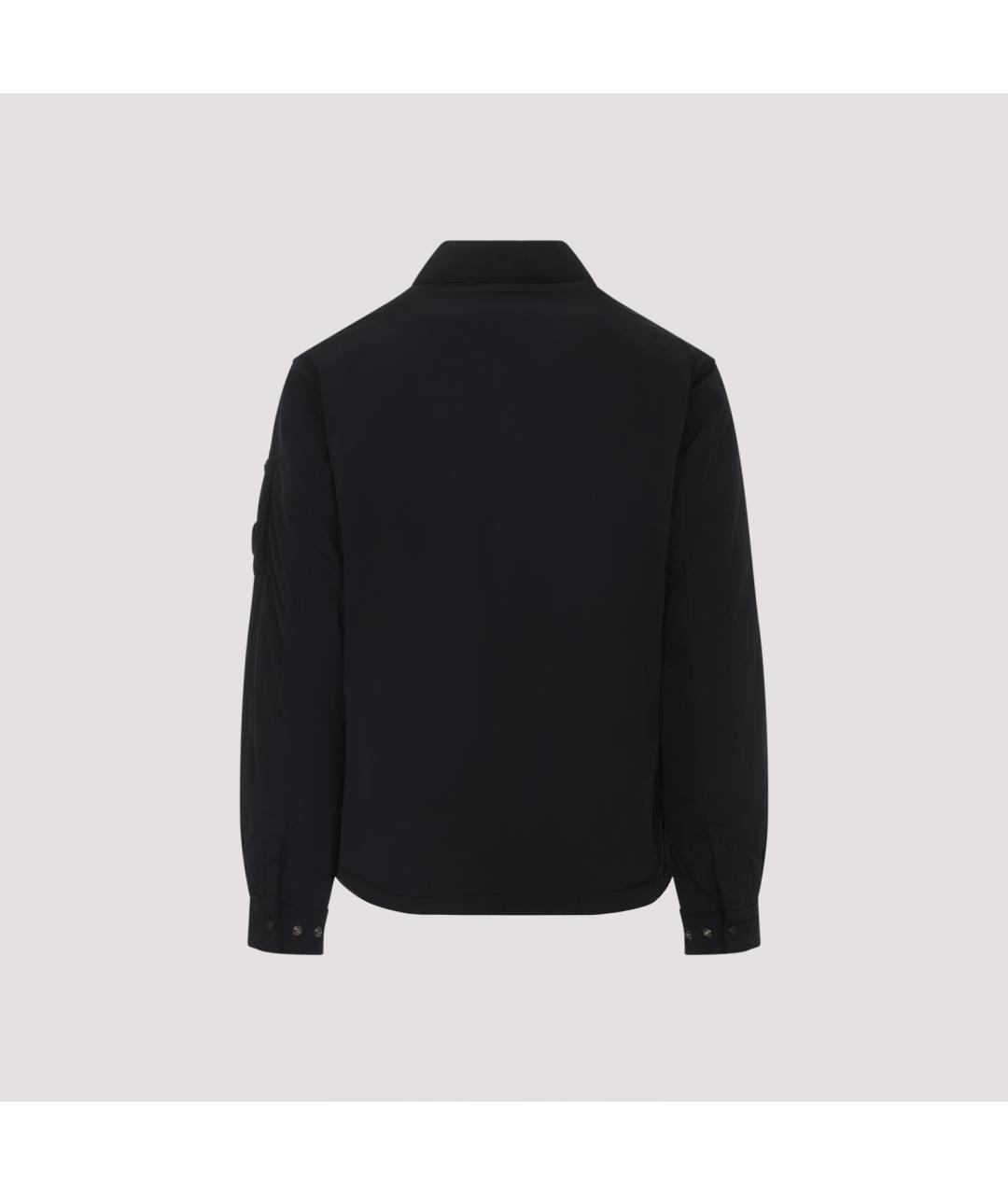 CP COMPANY Черная полиамидовая куртка, фото 4