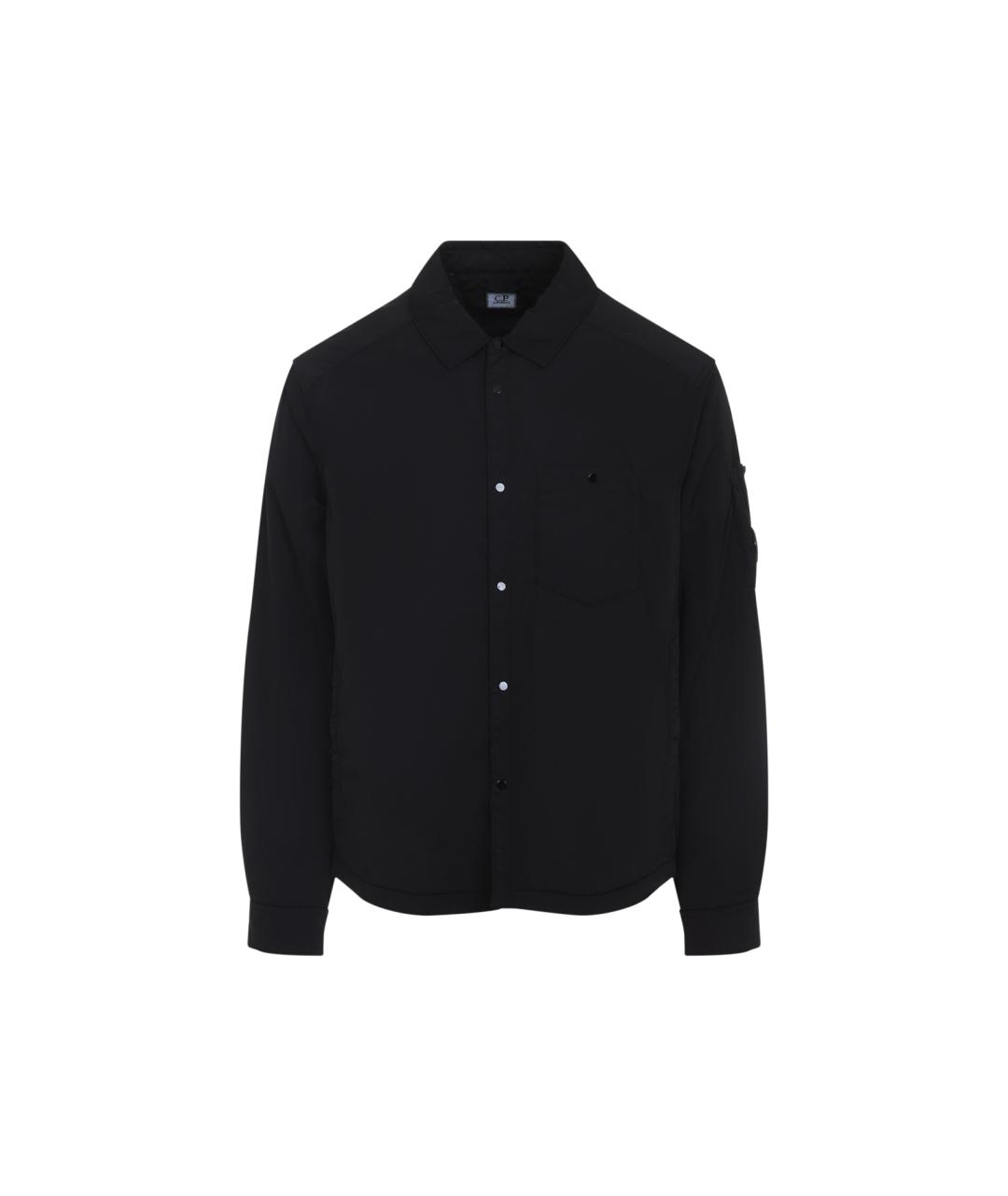 CP COMPANY Черная полиамидовая куртка, фото 1