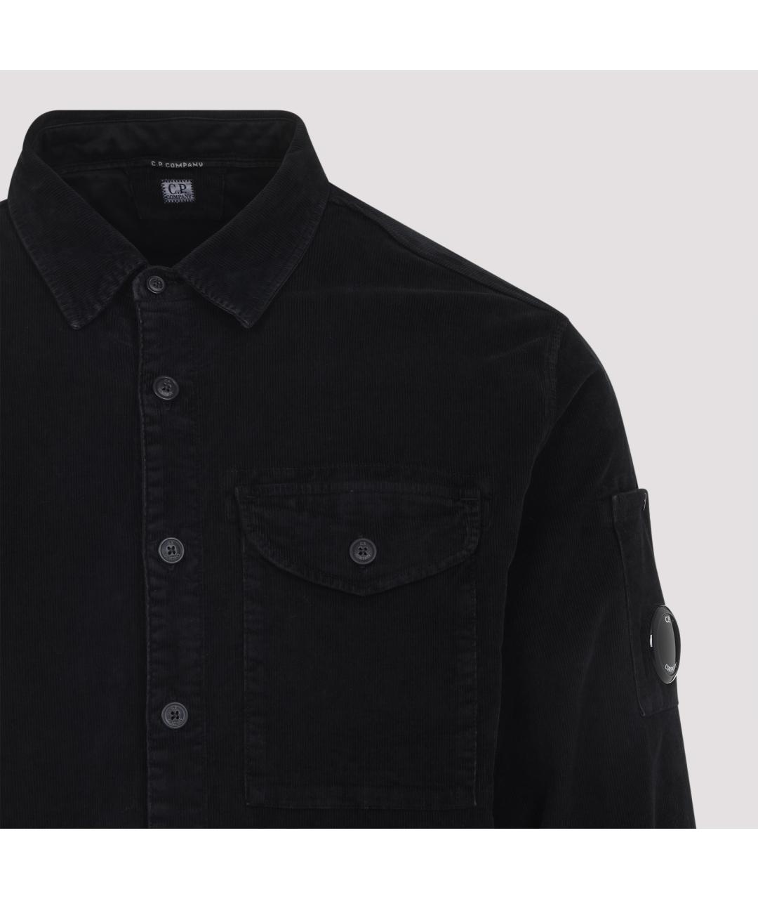 CP COMPANY Черная хлопковая кэжуал рубашка, фото 5