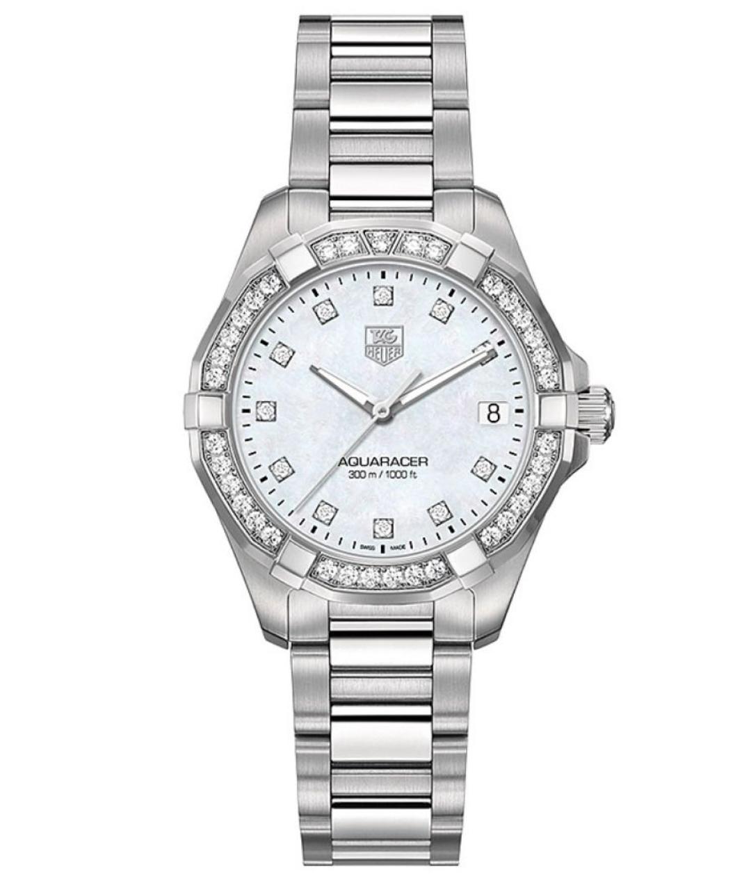 TAG HEUER Серебряные стальные часы, фото 1
