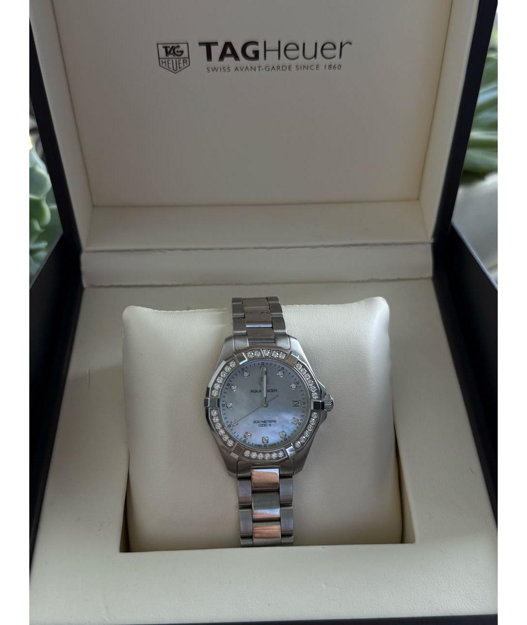 TAG HEUER Серебряные стальные часы, фото 6
