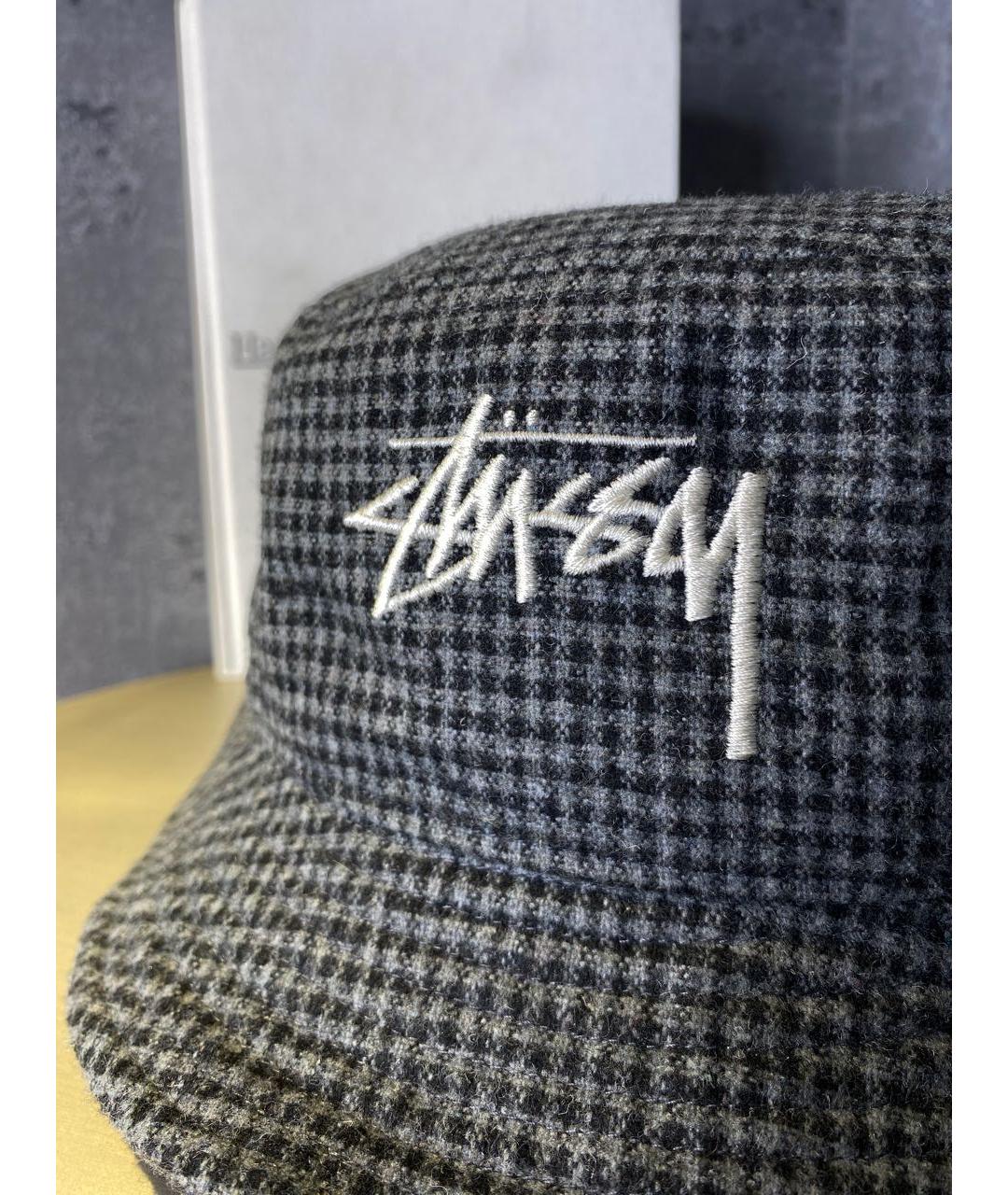 STUSSY Черная шерстяная шляпа, фото 3