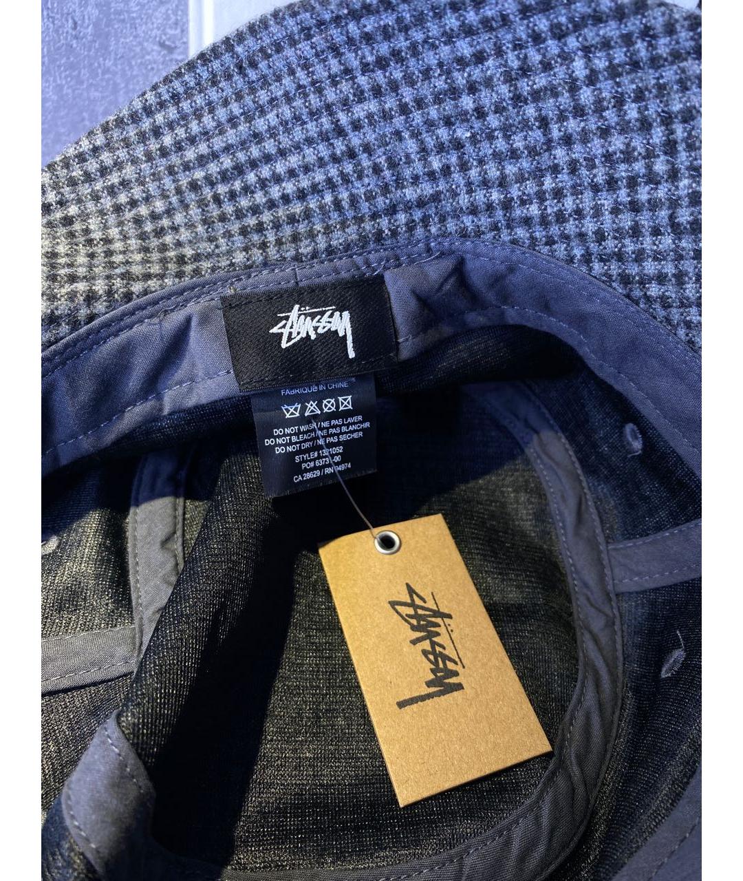STUSSY Черная шерстяная шляпа, фото 5