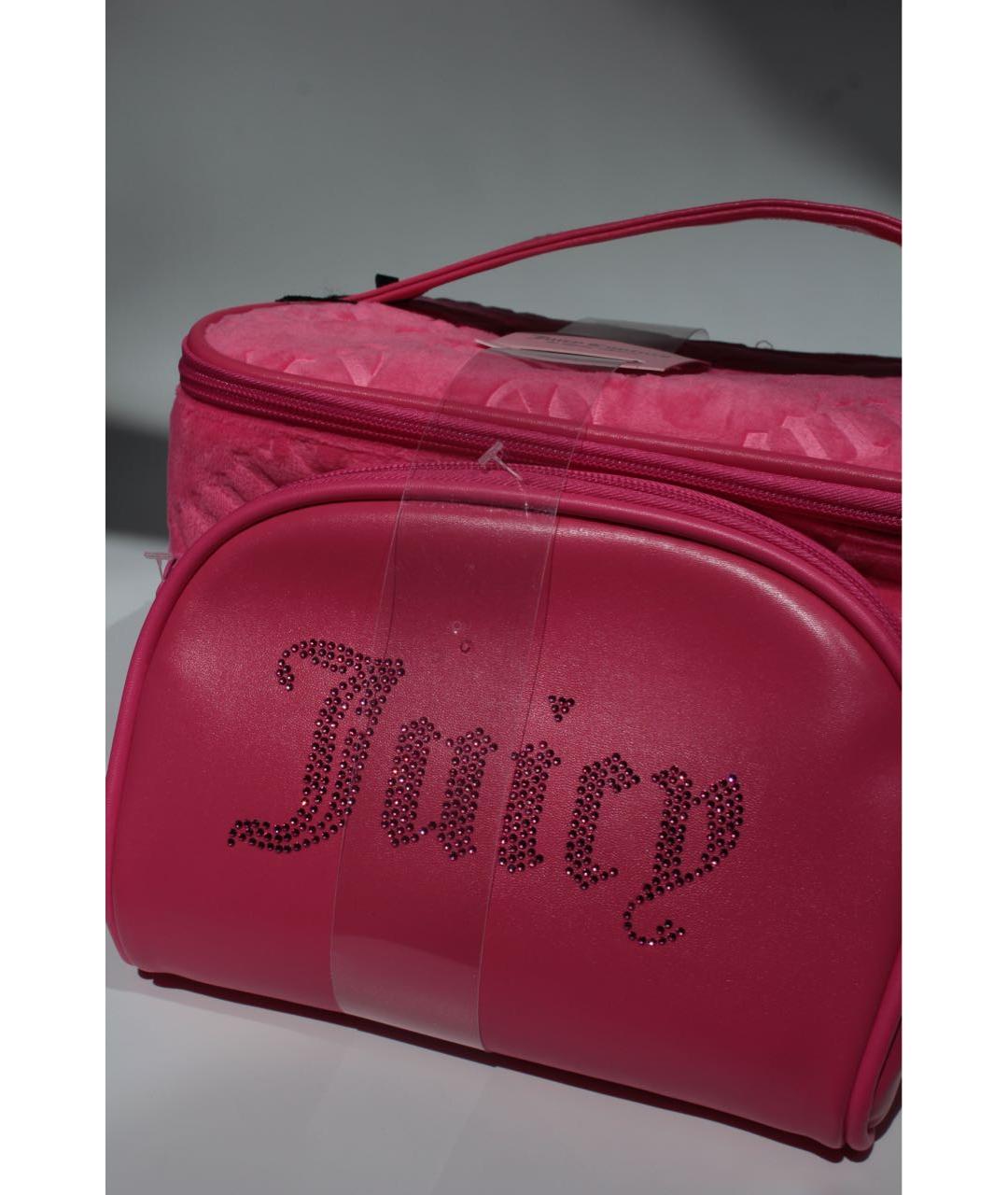 JUICY COUTURE Розовая косметичка, фото 2