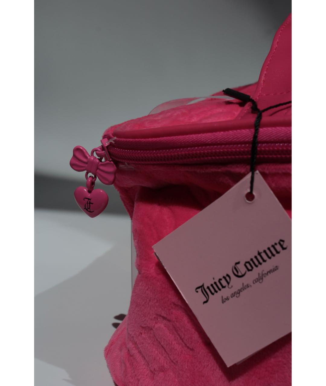 JUICY COUTURE Розовая косметичка, фото 4