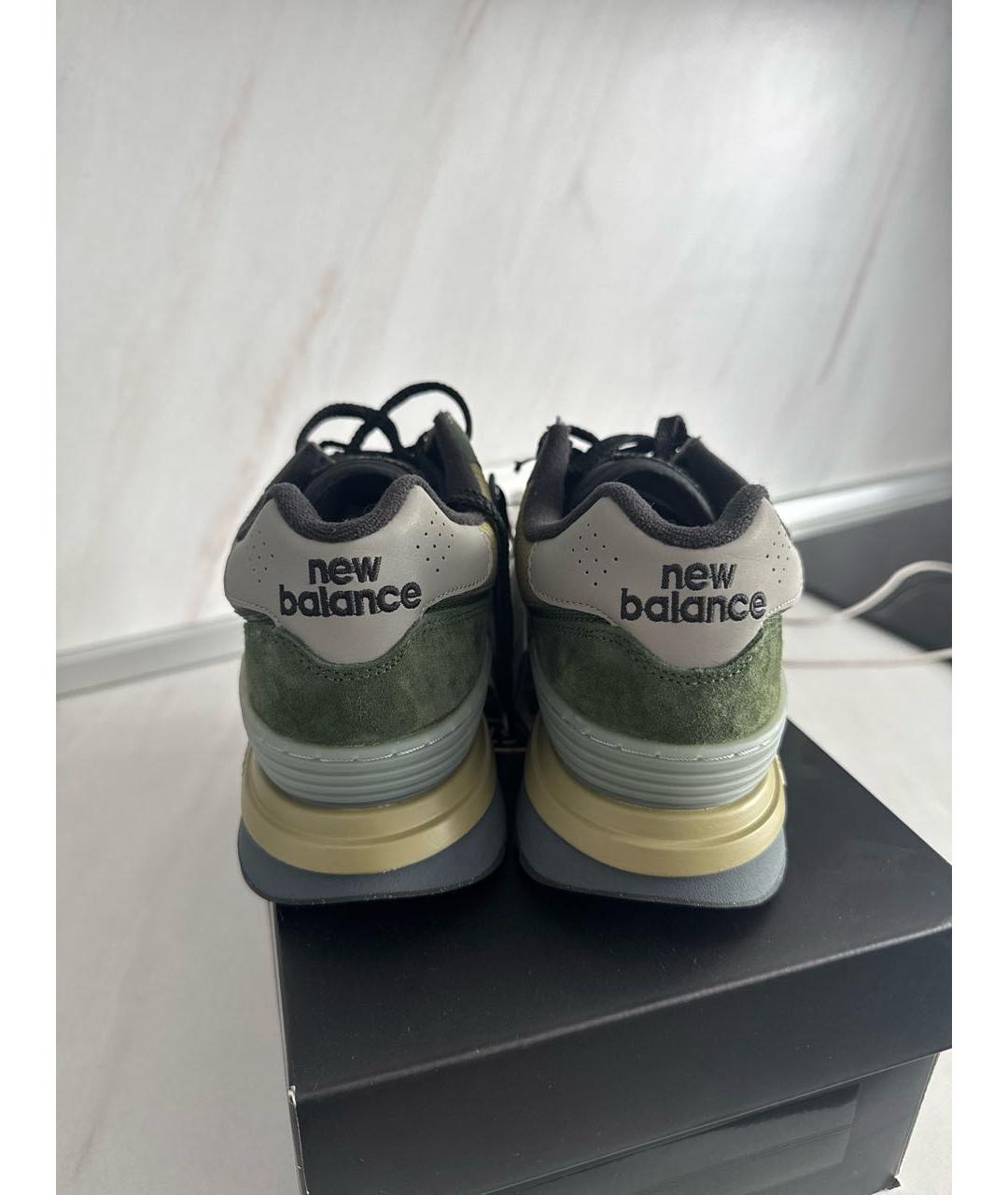 NEW BALANCE Хаки низкие кроссовки / кеды, фото 4