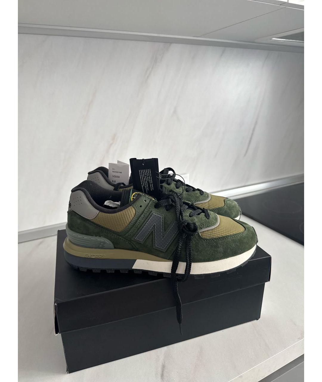 NEW BALANCE Хаки низкие кроссовки / кеды, фото 5