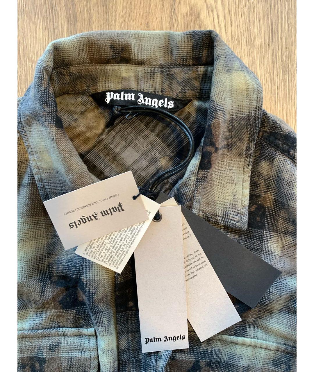 PALM ANGELS Мульти хлопковая рубашка, фото 3