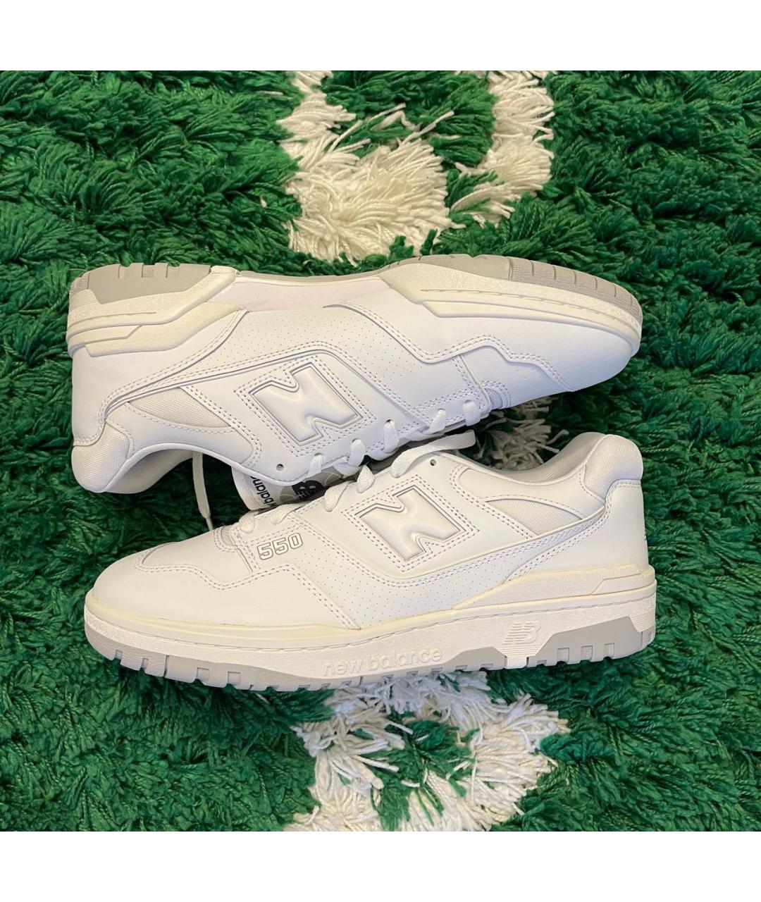 NEW BALANCE Белые низкие кроссовки / кеды, фото 6