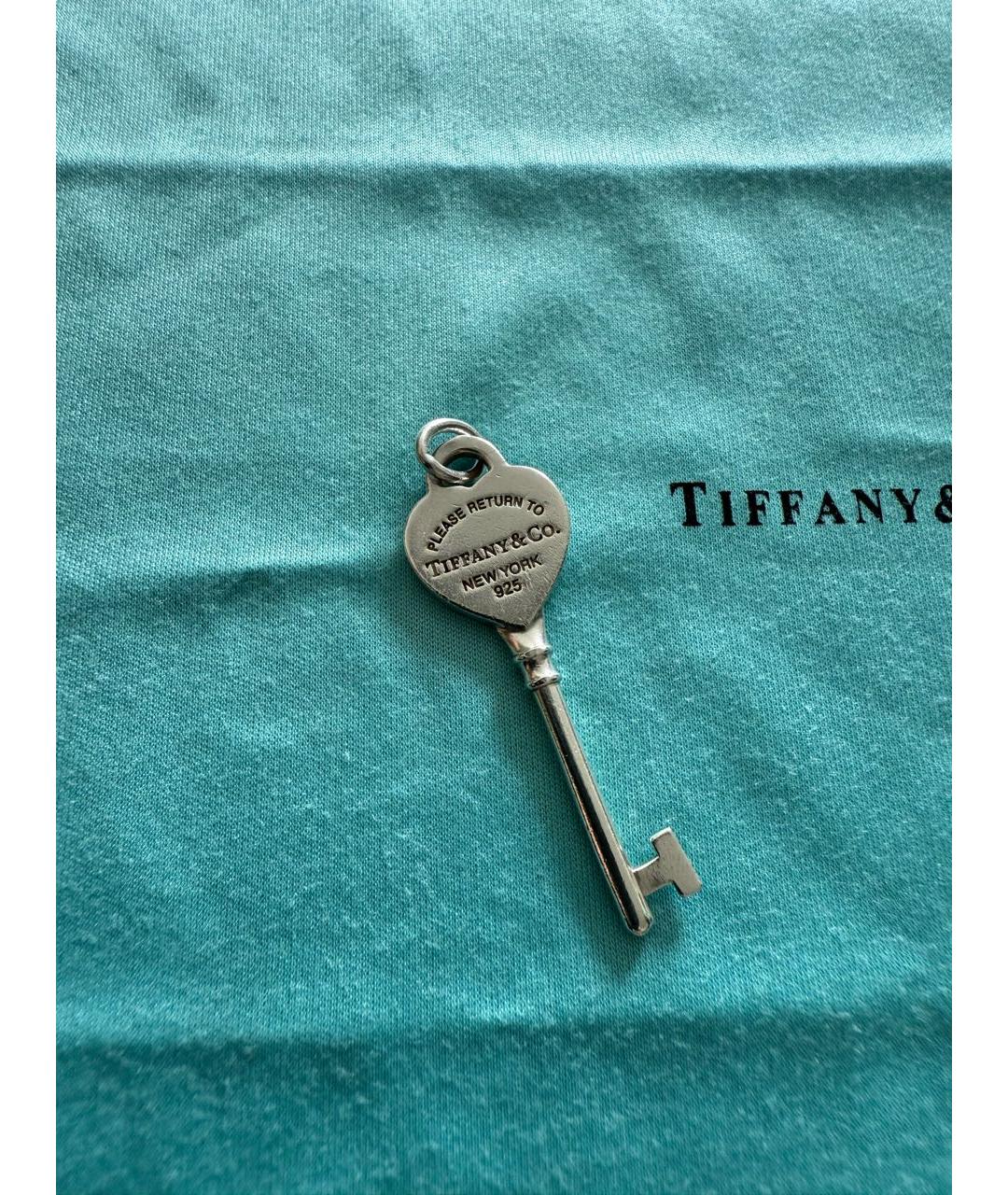 TIFFANY&CO Серебряная серебряная подвеска, фото 4