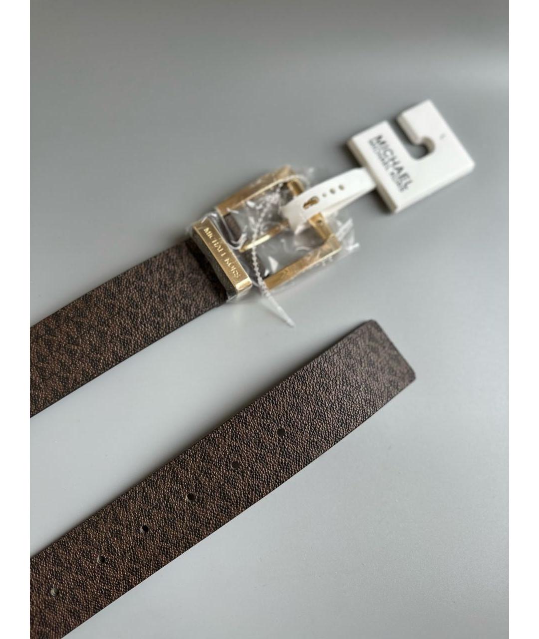 MICHAEL KORS Коричневый ремень, фото 2