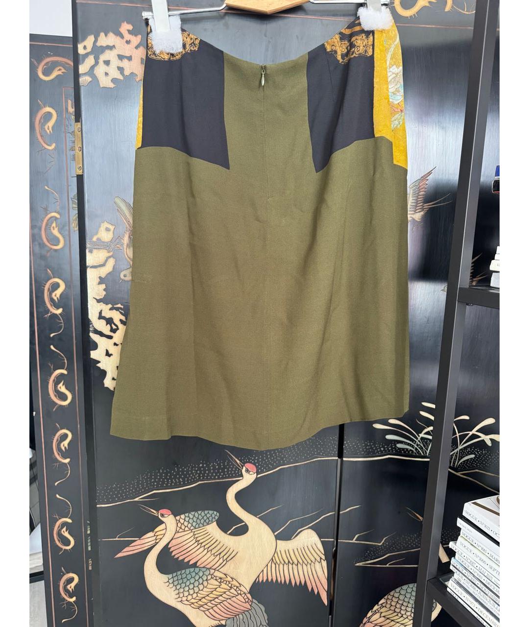 DRIES VAN NOTEN Шелковая юбка миди, фото 2