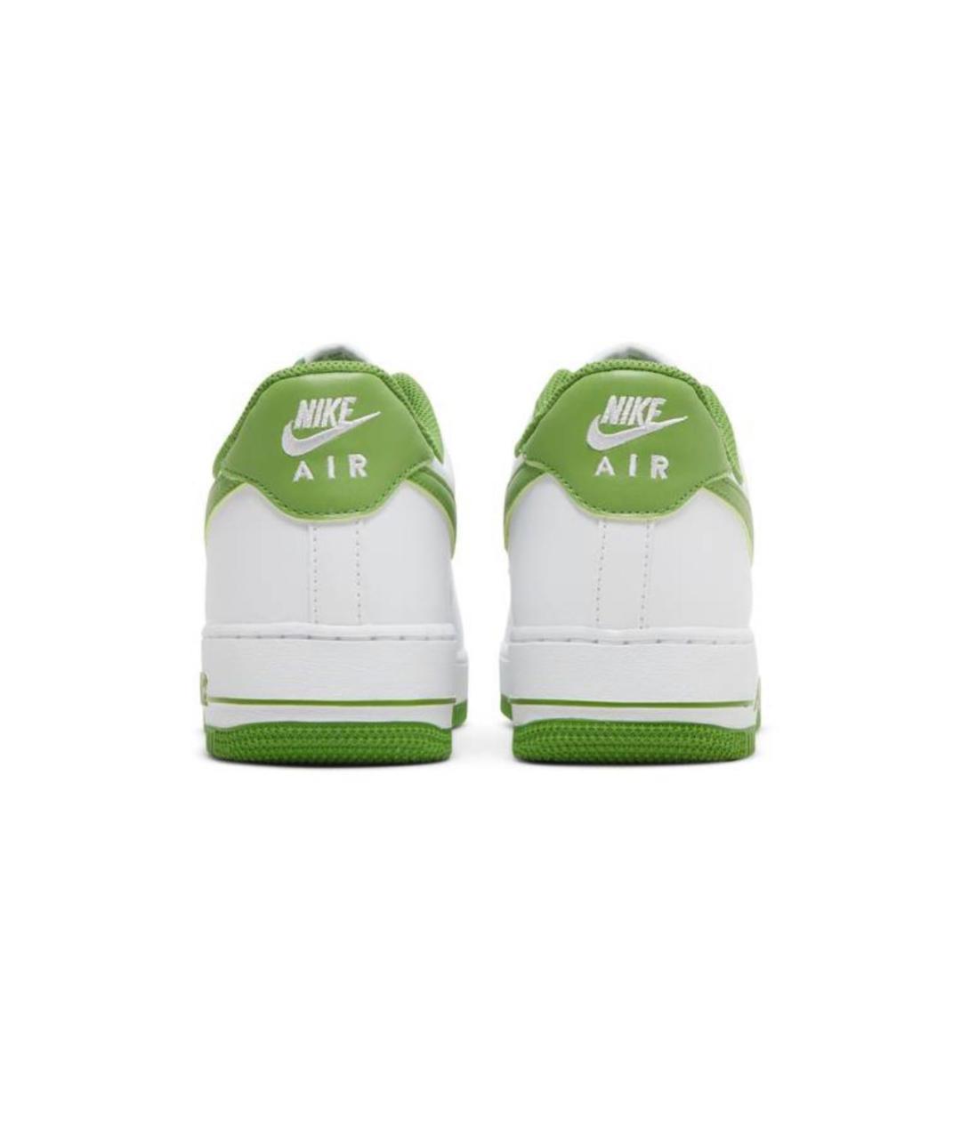 NIKE Белые кожаные низкие кроссовки / кеды, фото 8