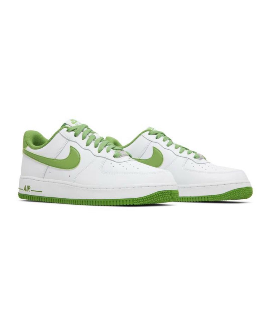 NIKE Белые кожаные низкие кроссовки / кеды, фото 7
