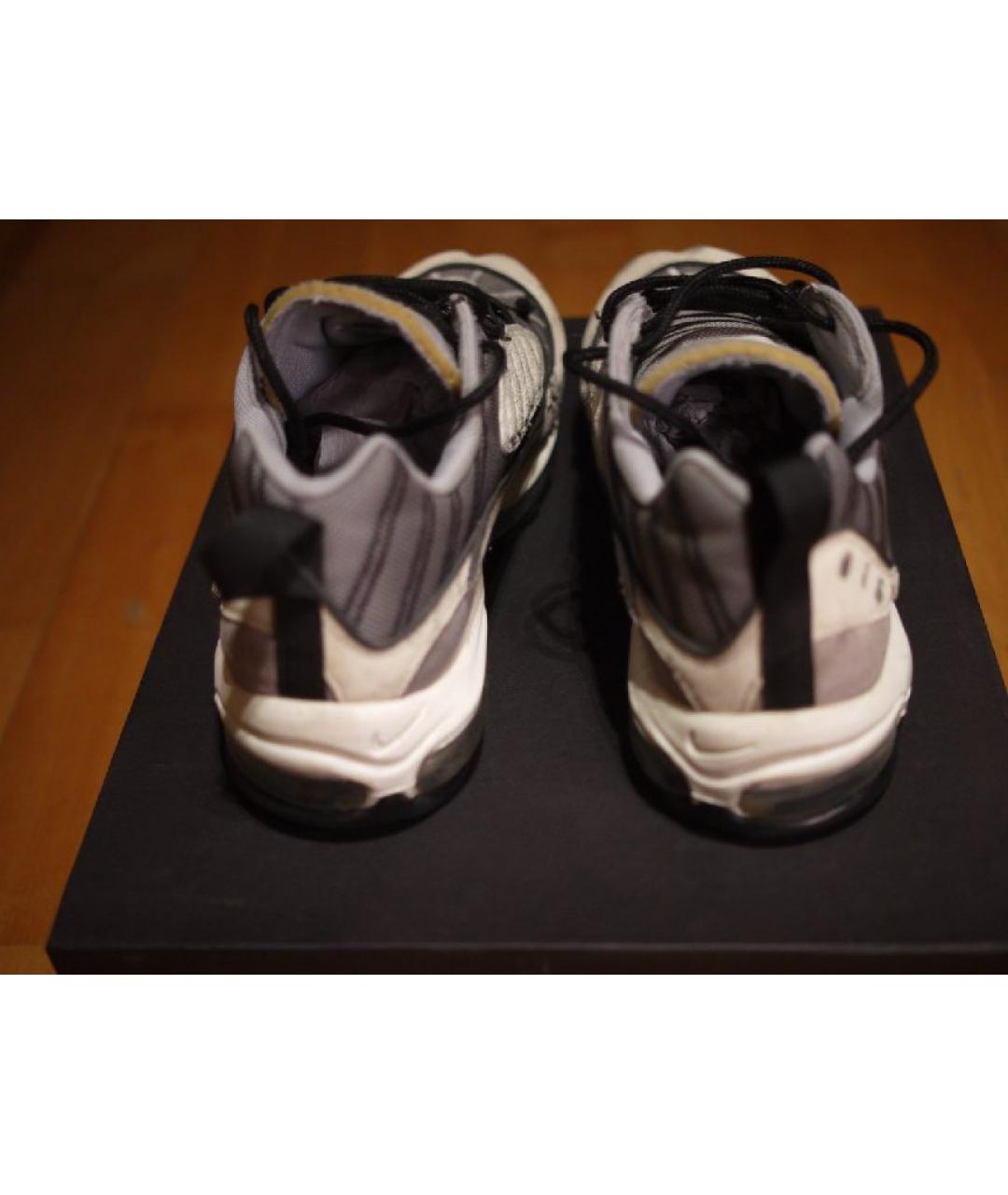 NIKE Серые замшевые низкие кроссовки / кеды, фото 4