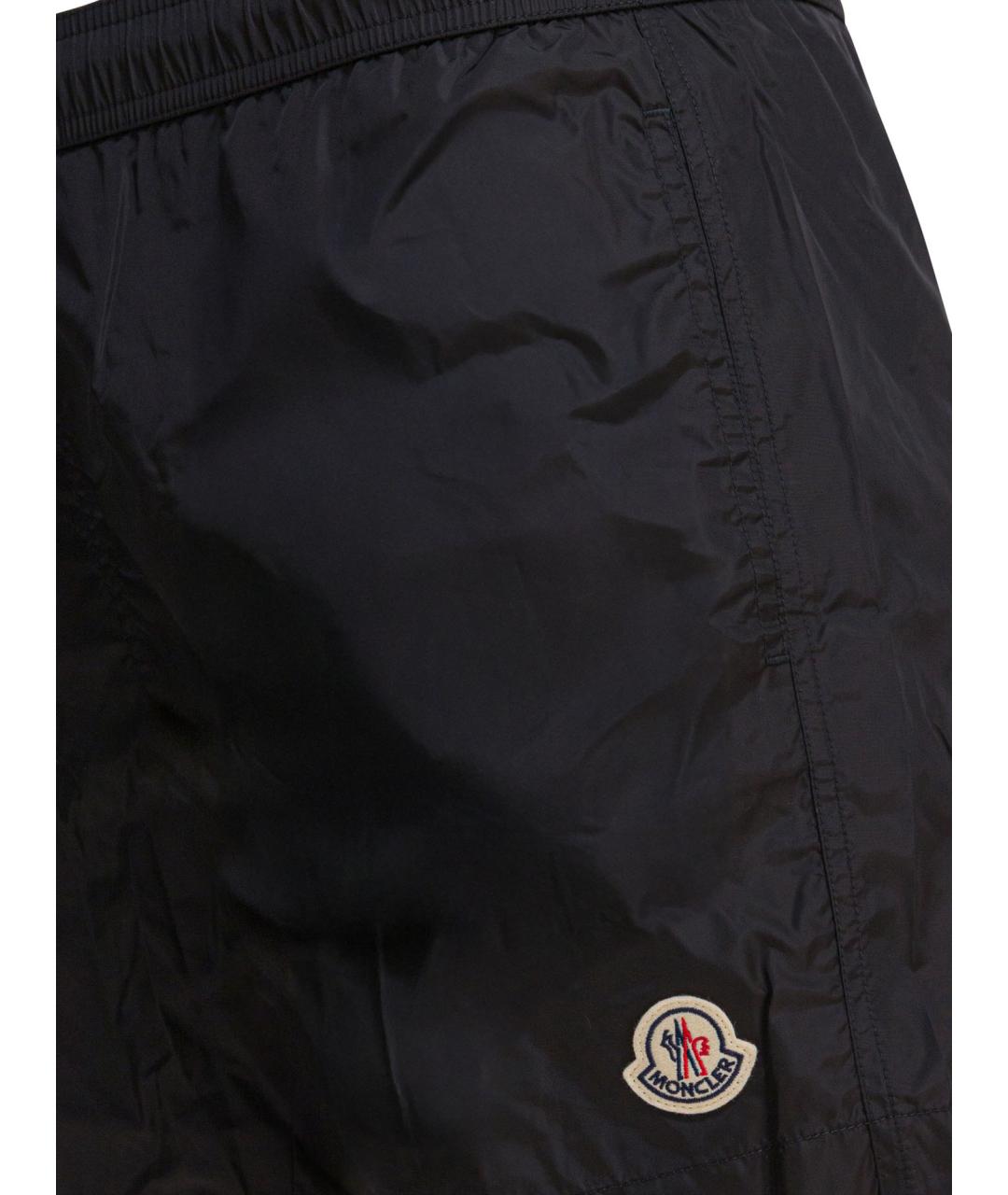 MONCLER Черные шорты, фото 3