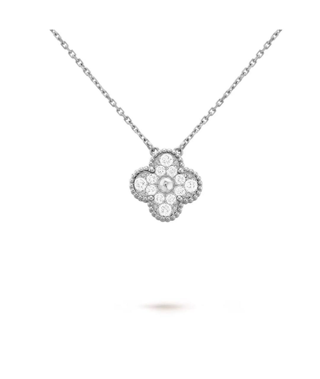 VAN CLEEF & ARPELS Белая цепочка из белого золота, фото 5