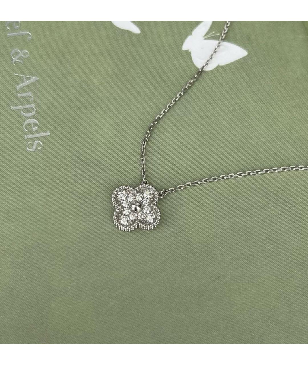 VAN CLEEF & ARPELS Белая цепочка из белого золота, фото 4