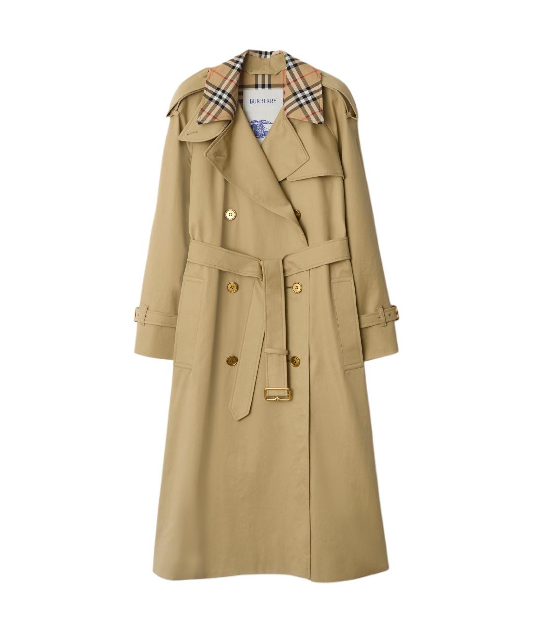 BURBERRY Бежевый тренч/плащ, фото 1