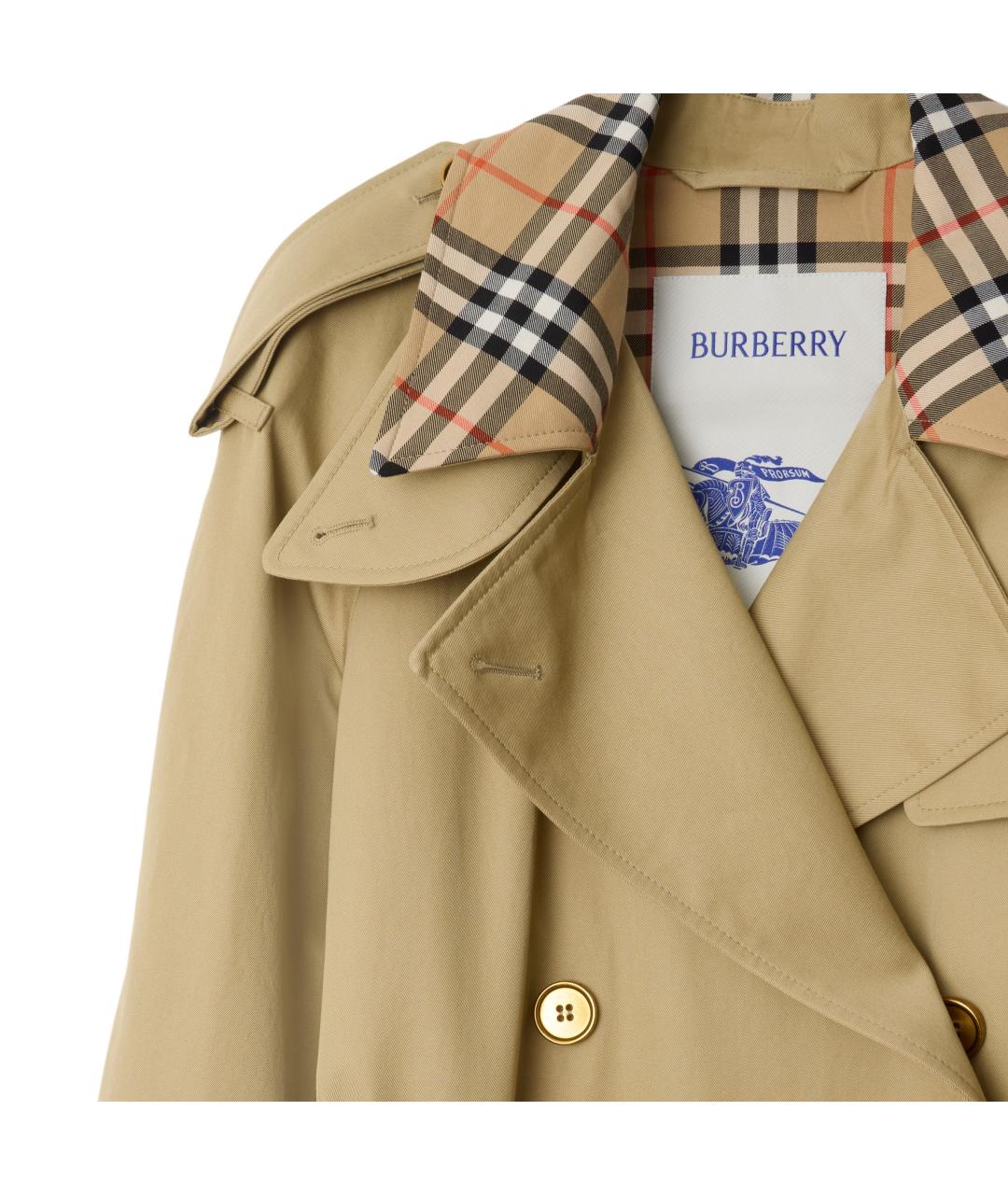 BURBERRY Бежевый тренч/плащ, фото 6