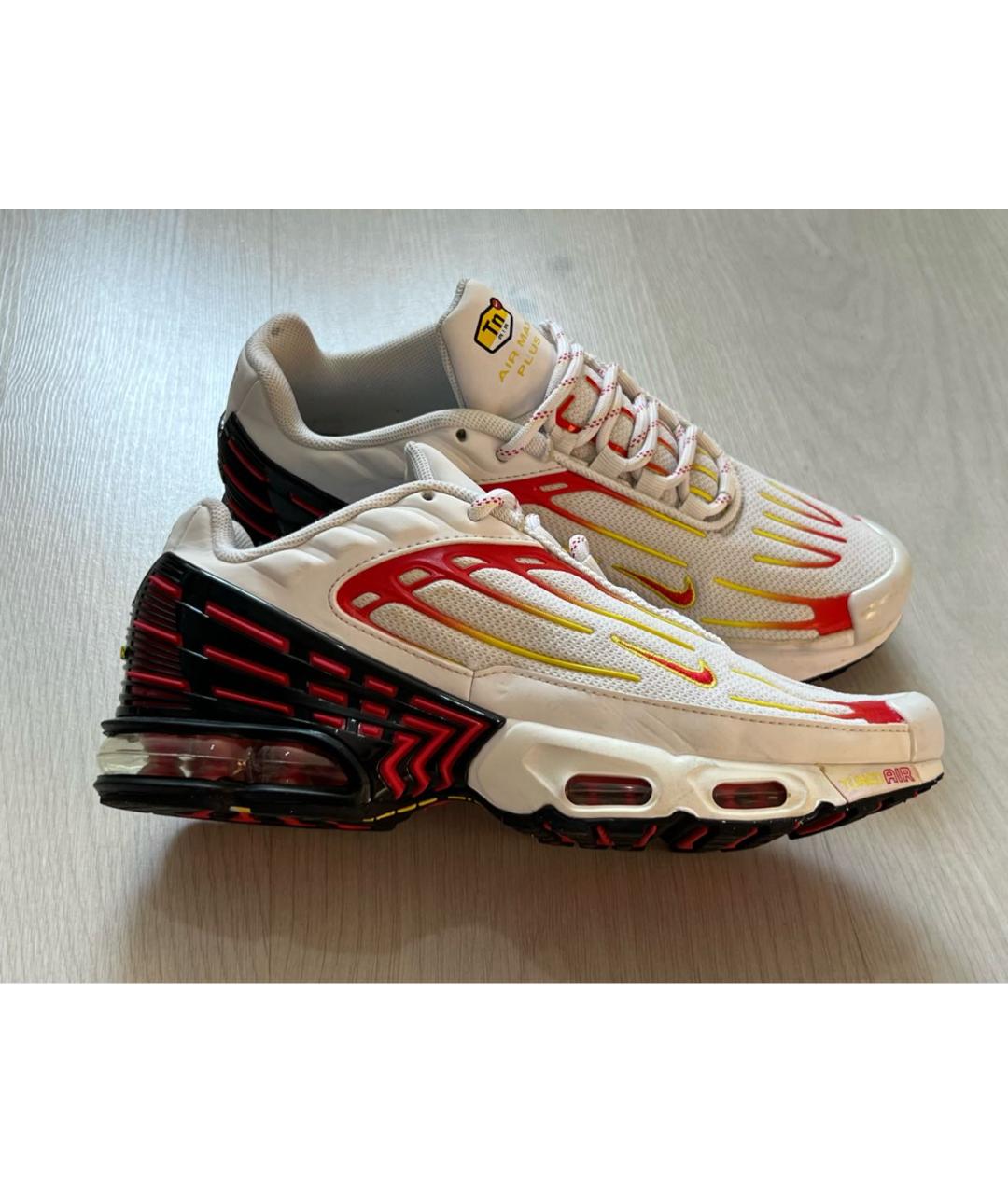 NIKE Белые текстильные кроссовки, фото 4