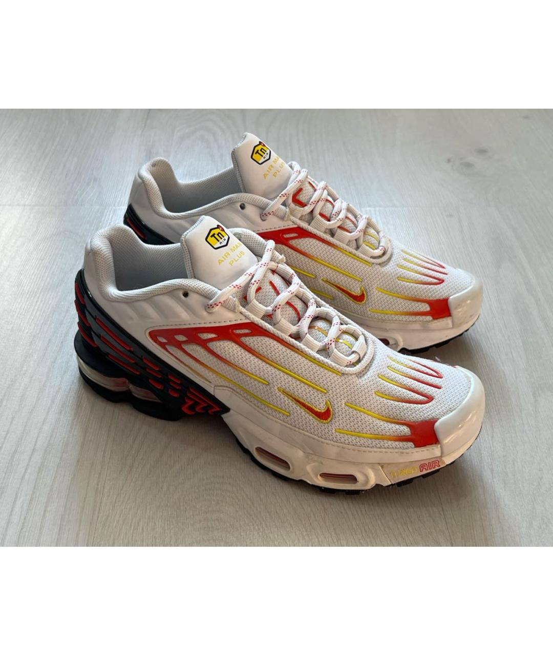 NIKE Белые текстильные кроссовки, фото 2