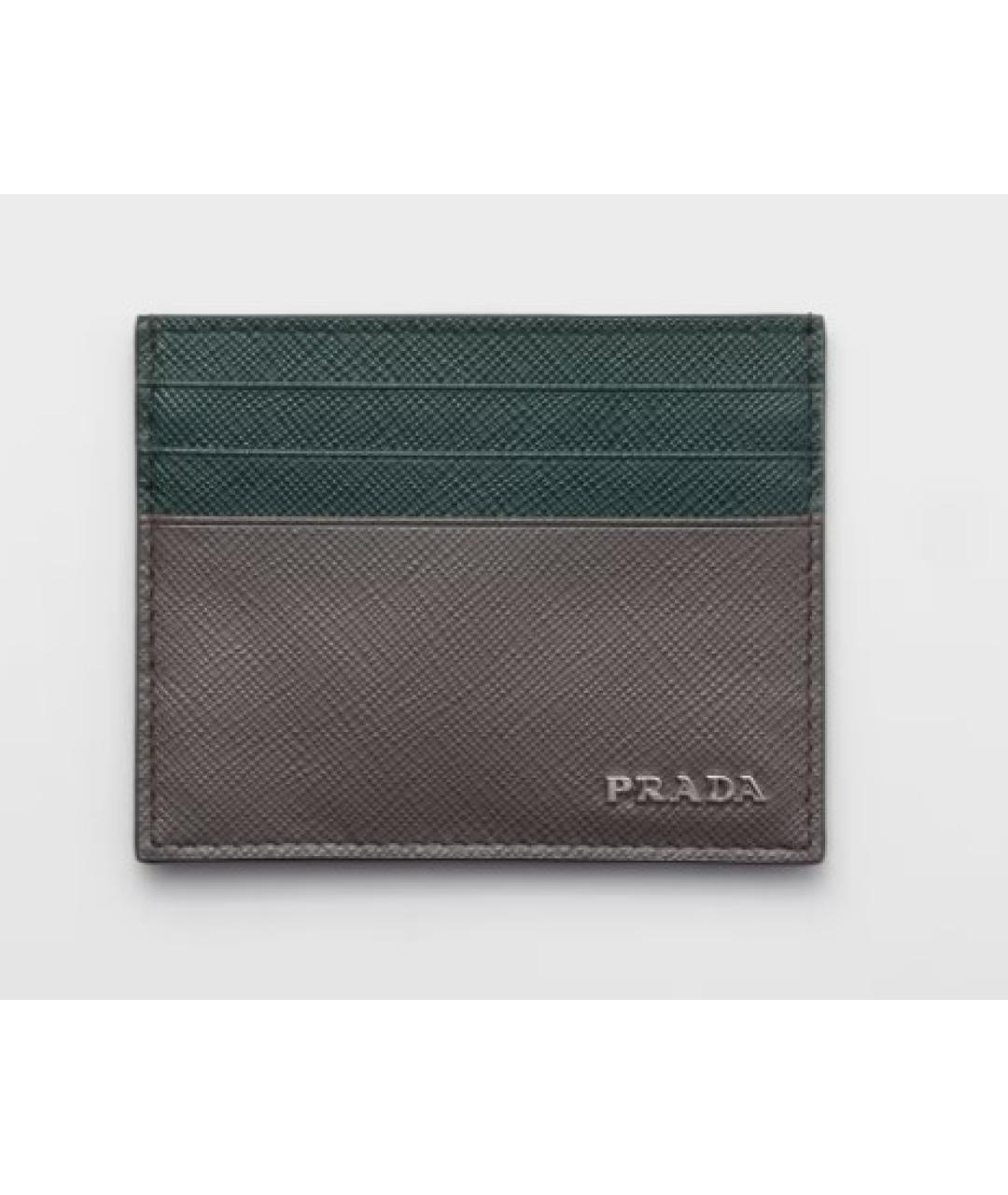PRADA Мульти кожаная визитница, фото 3