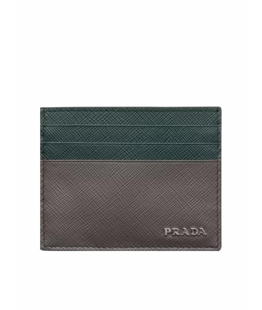 PRADA Мульти кожаная визитница, фото 1