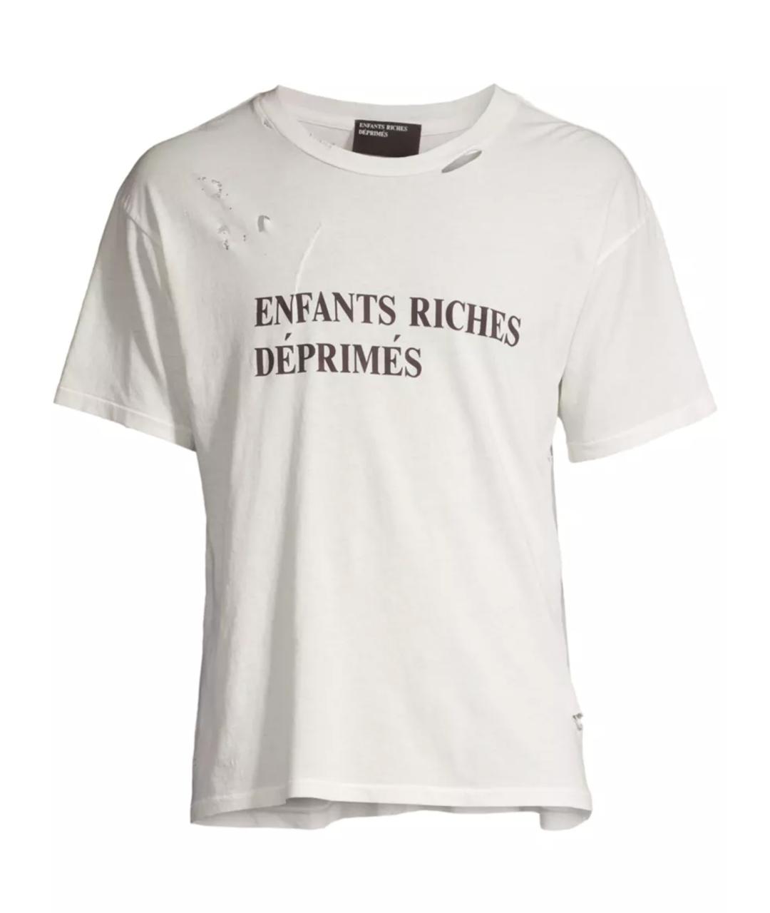 Enfants Riches Déprimés Белая хлопковая футболка, фото 1