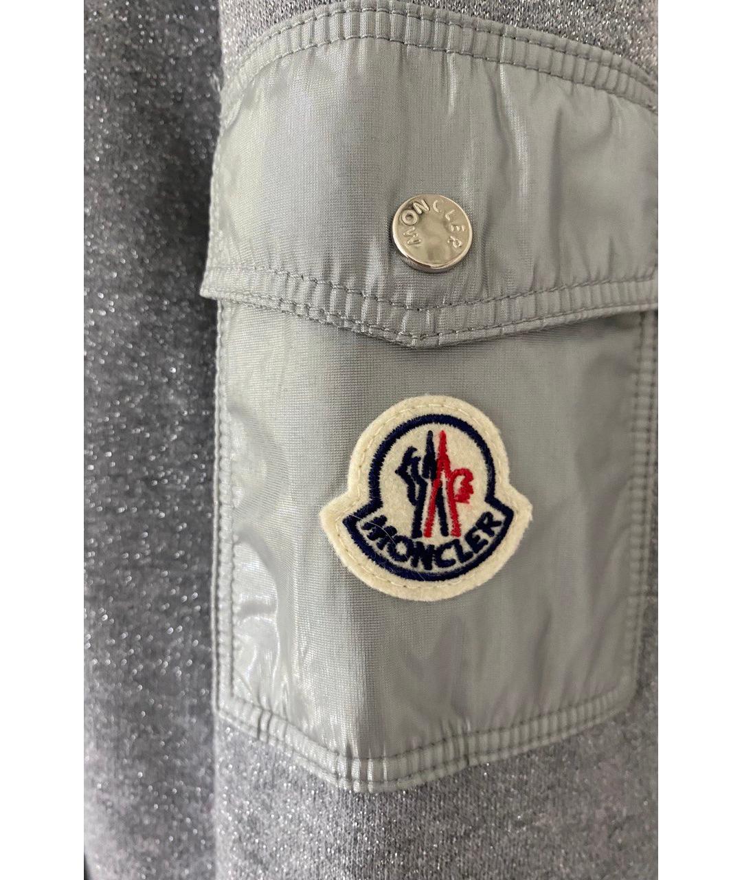 MONCLER Серый хлопковый спортивные костюмы, фото 5