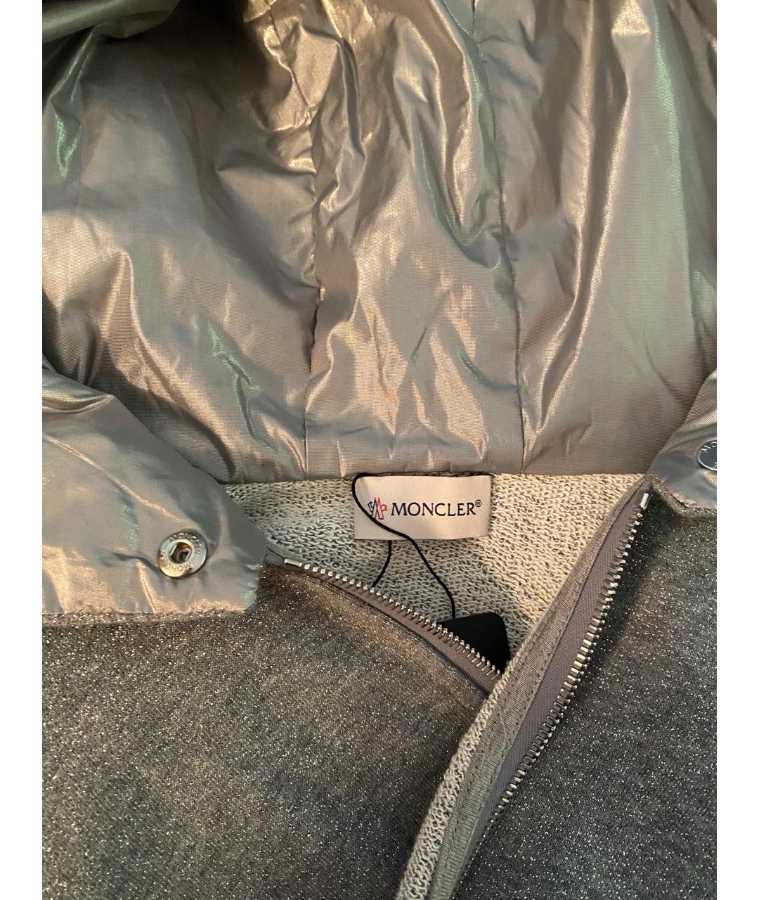 MONCLER Серый хлопковый спортивные костюмы, фото 7