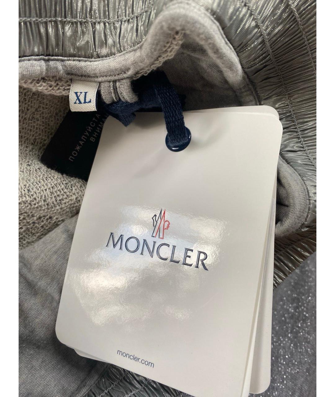 MONCLER Серый хлопковый спортивные костюмы, фото 9
