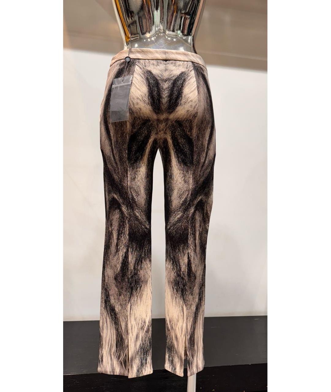 ALEXANDER MCQUEEN Серые шерстяные брюки узкие, фото 2