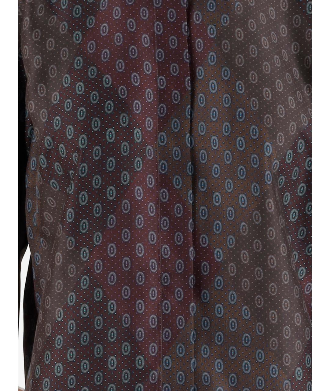 DRIES VAN NOTEN Мульти шелковая рубашка, фото 3