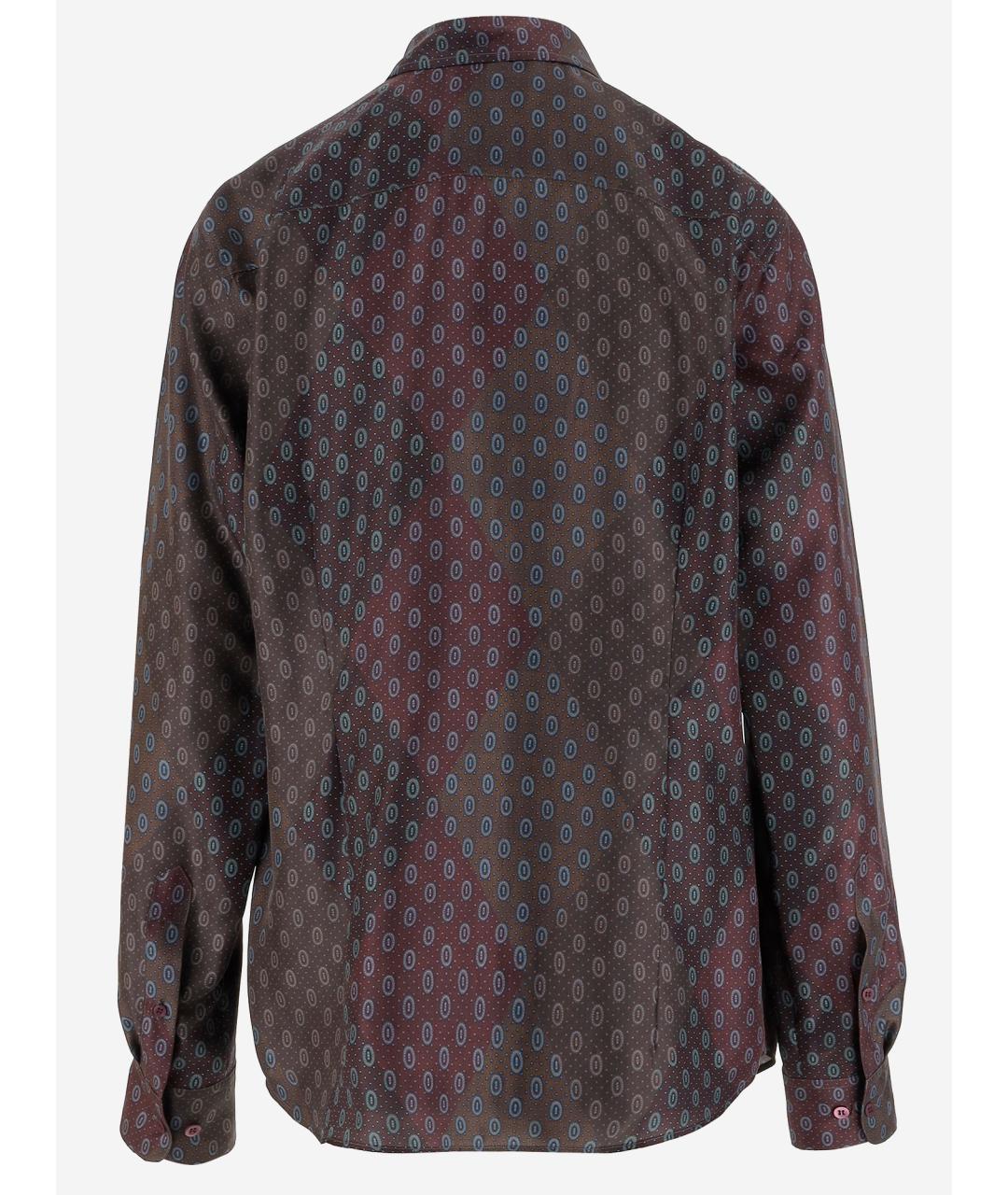 DRIES VAN NOTEN Мульти шелковая рубашка, фото 2