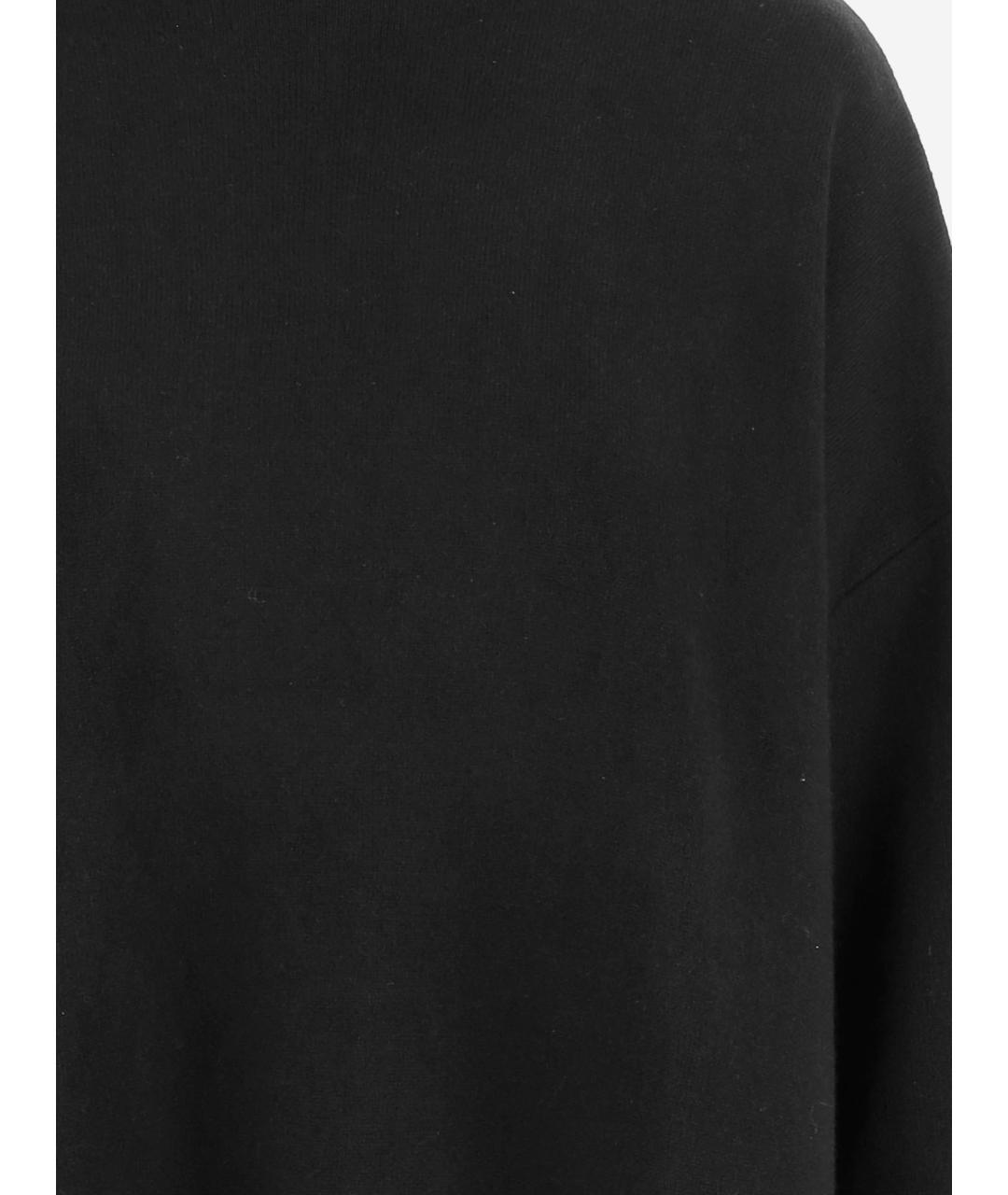 ALLUDE Черный шерстяной джемпер / свитер, фото 3