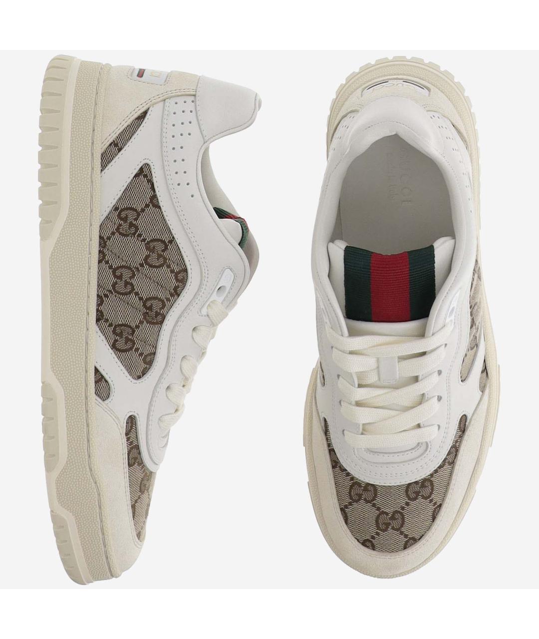 GUCCI Мульти кожаные кеды, фото 2