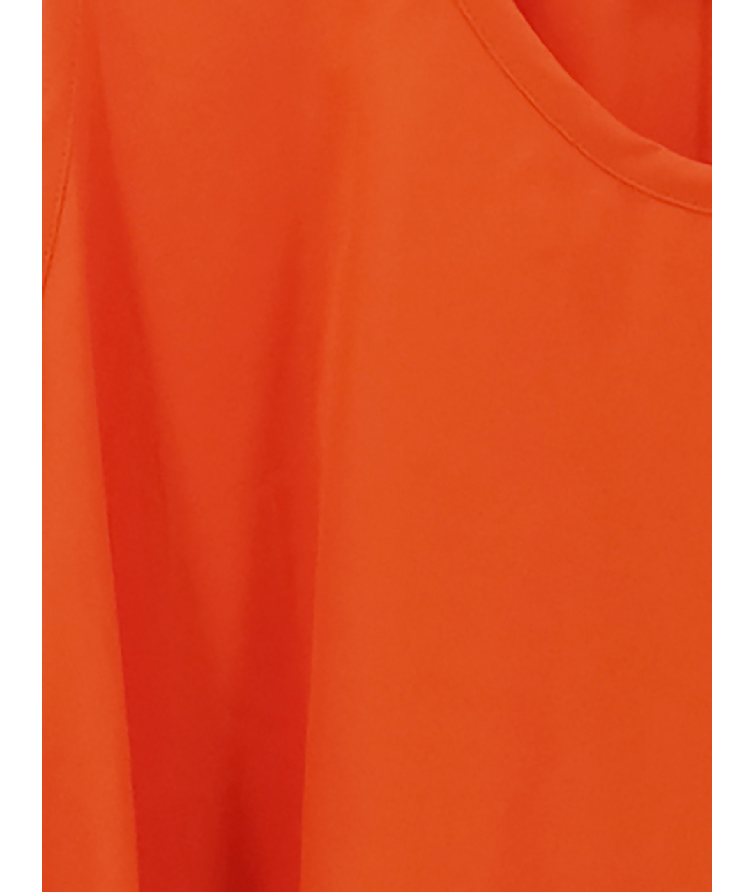 JIL SANDER Оранжевое вискозное повседневное платье, фото 4